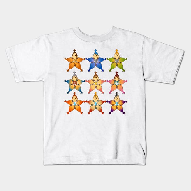 Kingdom Hearts Trios Kids T-Shirt by ImaginativeJoy